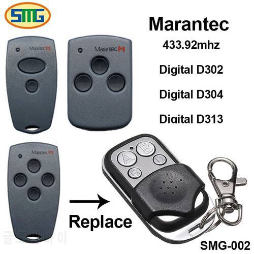 Marantec Digital D302 D304 D313 Comfort 220 250 252 270 AZ021 64176 Garage Gate Remote Control 433.92MHz 433mhz Duplicator