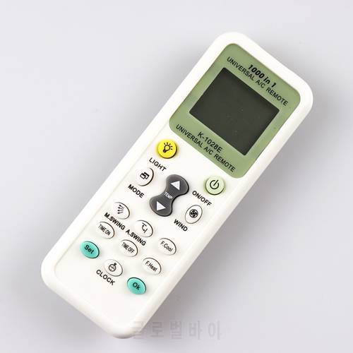 Universal AC LCD Remote Control K-1028E 1028E 1000 in 1 for air conditioner Low Power Consumption Remote Control Controller