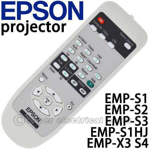projector remote control use for epson EMP-S1 EMP-S1H EMP-S2 EMP-S3 EMP-S3 X3 S4 EMP-83 EMP-83H EB-440W EB-450W EB-460/I H283A