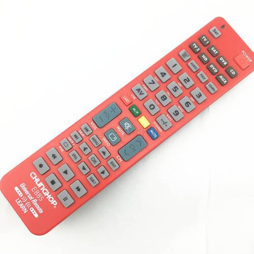 New 8 in 1 Universal Remote Control Controller For TV CBL SAT VCR DVD AMP Chunghop e885
