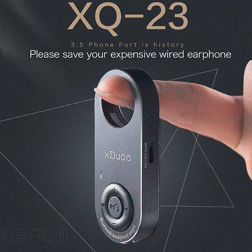 xDuoo XQ-23 Bluetooth Headphone Amplifier High Performance Portable WM8955 DAC Power Amplifier Cable Changing For phone