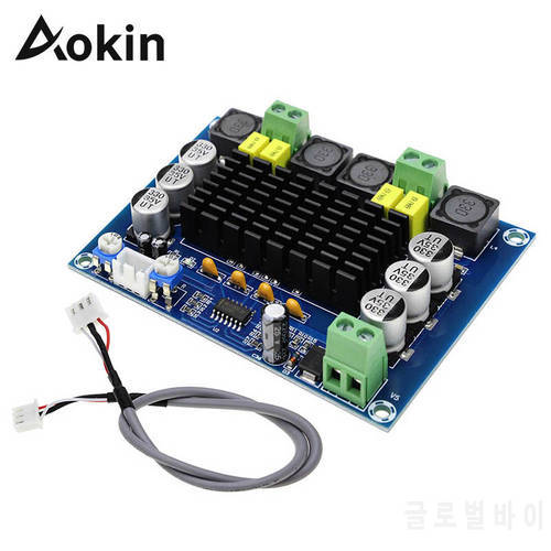 Aokin XH-M543 High Power Digital Amplifier Board TPA3116D2 Audio Amplifier Module Dual Channel 2*120W DC12-26V stereo amplifier