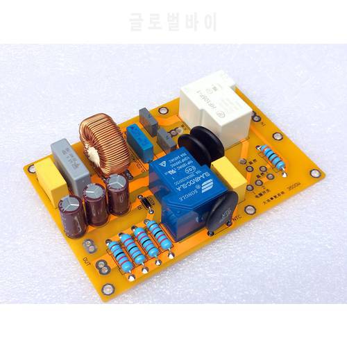 3000W 220V filter amplifier soft start Voltage buffer power board with Temperature control function