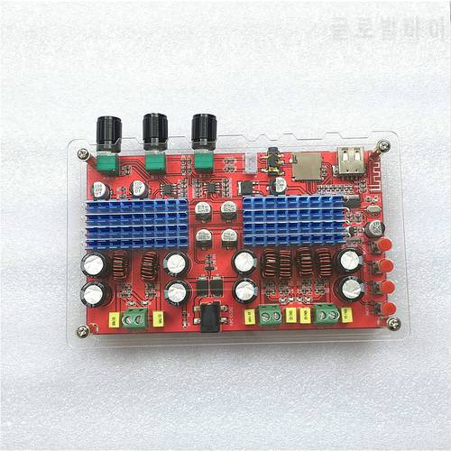 TDA3116D2 2*60W+100W 2.1 Channel Bluetooth Digital Amplifier Board USB TF CARD