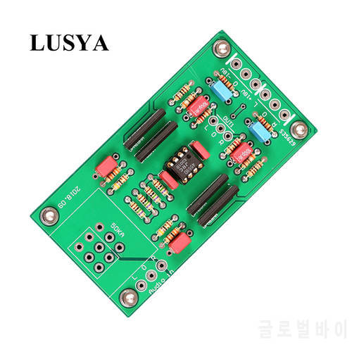 Lusya Classic pre-amplifier board Reference A25 preamp RC4559 dual op amp Preamp Assembled Board A1-018