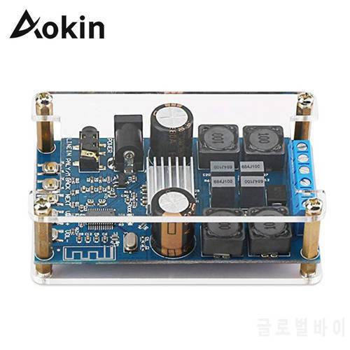Aokin Bluetooth Digital Power Amplifier Dual Channel 50W+50W 2.0 Audio Bluetooth Stereo Amplifier Board With Shell