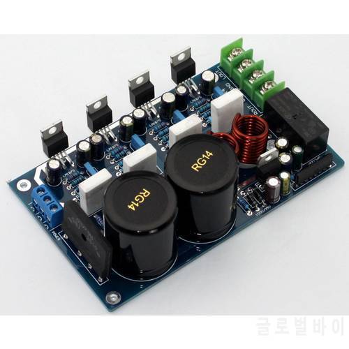 HIFI LM1875 50W + 50W with C1237 BTL+ Speaker Protection Circuit 2.0 Channel Parallel Amplifier Board 97MM * 65MM