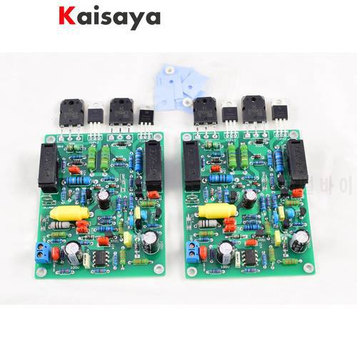 2pcs 100W x 2 Stereo Dual Channels QUAD405 upgrade version QUAD405-2 Audio Amplifier Board Amplifiers Finished Board G7-012