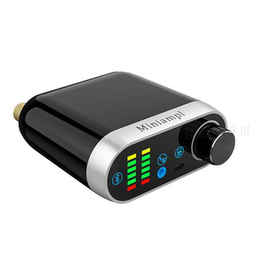 Mini Class D Stereo Bluetooth 5.0 TPA3116 Digital Power Amplifier 3.5mm USB Input Hifi Audio Home AMP For Mobile Pad MP3 50W *2