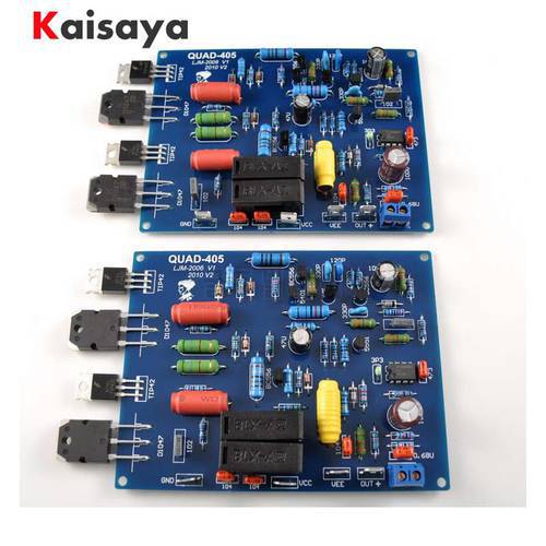 2PCS 2 channels QUAD405 100W+100w Audio Power Amplifier Board DIY KIT Assembled board