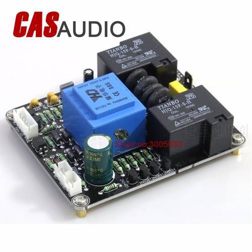 Class A Amplifier Power Soft-start Delay Temperature Protection board 220V
