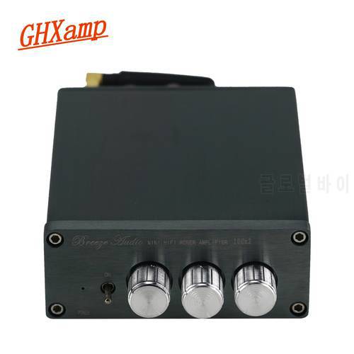 TPA3116 100W*2 Digital Amplifier Audio Machine Car Home Theater With Preamplifier Tone Tweeter Bass adjust Bluetooth-compatible