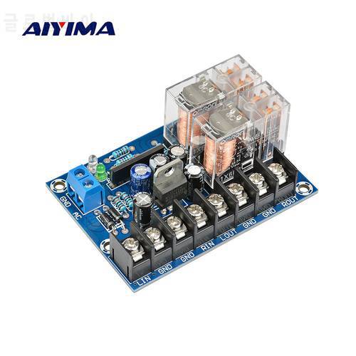 AIYIMA 2.0 Speakers Relay Protective Board UPC1237 Dedicated Power Amplifiers Audio Board 500Wx2 Home Theater Sound System