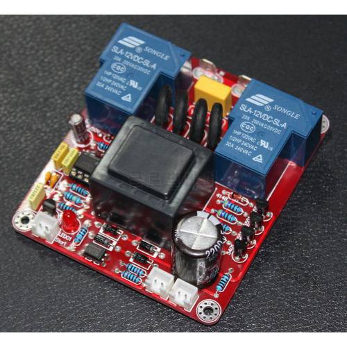 2000W Class A Power delay Soft start power protection board with Temperature protection and switch Features