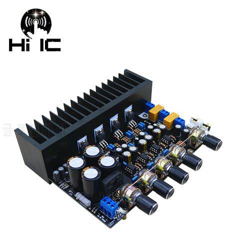 LM1875 2.1 Channel Digital Audio Amplifier Stereo High Power Amplifier Board Subwoofer BTL Amplifier Board 50W*2+100W