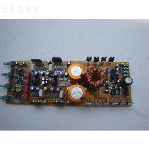 DC 12V with boost LM3886 4*70W Four channels amplifier board Preamplifier Pre-stage Rear overall