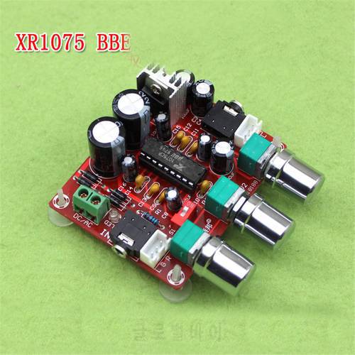 Amplifier XR1075 tone board BBE digital audio power amplifier front-end processor to beautify the actuator plate