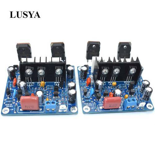 Lusya 2pcs MX50 SE SANKEN Audio Power Amplifier 2.0 Channels 100W Amplificador Diy Kit Finished Module