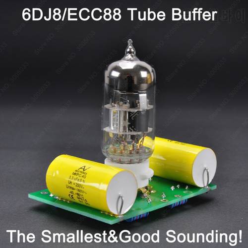 TR2 6DJ8 ECC88 E88CC 6922 Tube Buffer Pre-amplifier Preamp For DAC CD Player JuitarBOX Audio Source,+-Power Supply Good Sounding