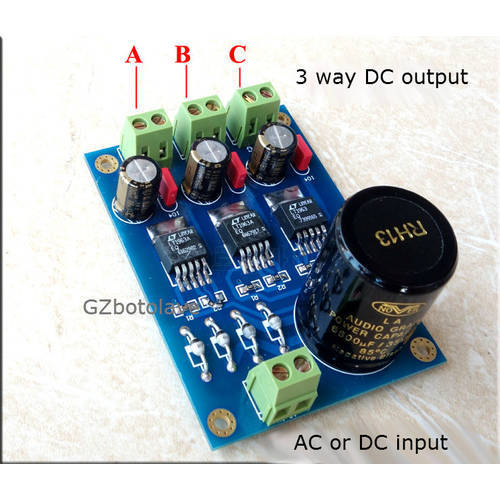 Free ship NEW LT1963A High Speed Low Noise Triple Independent Linear Regulator Power Supply Amanero XMOS DAC