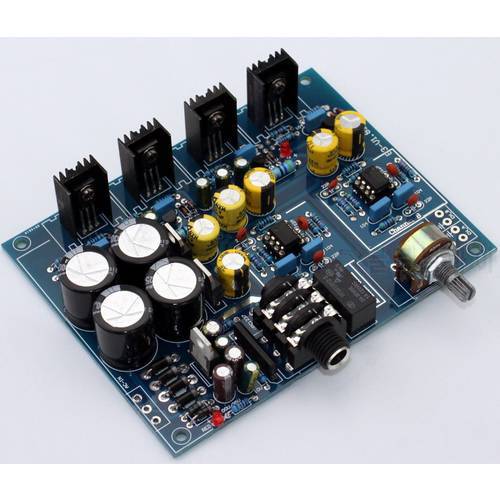 AC 12V-0-12V or AC15V-0-AC15V E3 Amplifier BD139 BD140 NE5532 HiFi Headphone AMP Board