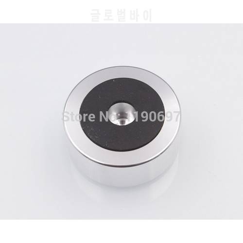 1PC Rubber Ring Shock Absorber Top Aluminum Machine Foot Amplifier Feet Speaker Turntable Feet 49*20MM 1PC Free Shipping