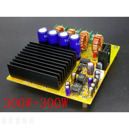 2x300W TAS5630 dual-channel Class D digital power amplifier board with AD827 pre-HIFI