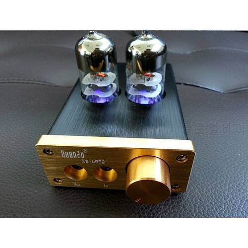 6J9 Vacuum Tube Integrated Amplifier Mini Audio HiFi Stereo Headphone amp DIY