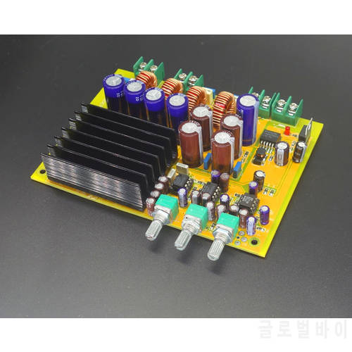 DC48V 300W+150W+150W TAS5630 2.1-channel Class-D digital amplifier board Subwoofer board/TAS5630 amplifier and TAS5630 case