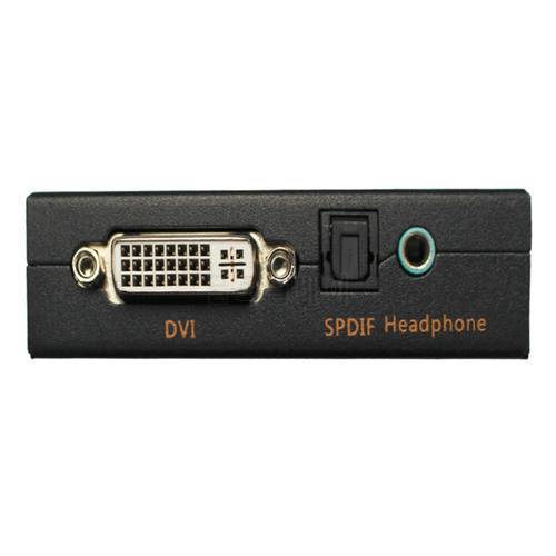 10pcsHDMI To DVI Converter HDCP with spdif&stereo audio splitter for Ps/Xbox360,/Blue-ray Dvd,/HD Set-top Boxes Free Shipping
