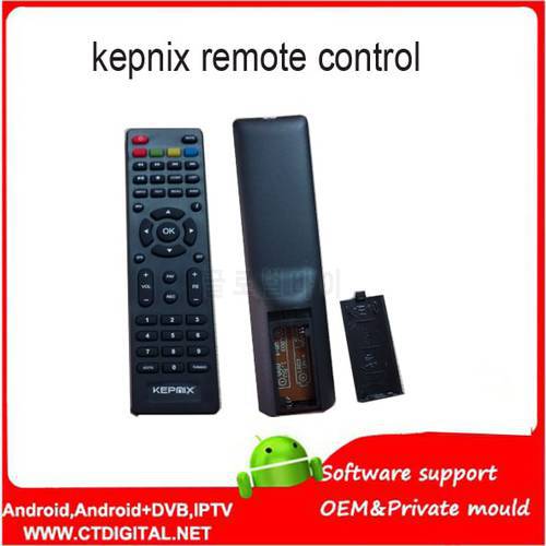 auto powervu Kepnix satellite receiver 2*usb port supports wifi AV AC3 biss kepnix Genuine Remote Control