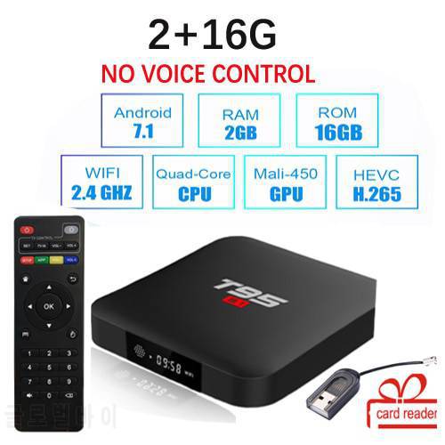 android tv box t95 s1 android 7.1 media player Amlogic S905W Quad Core optional 1G+8G 2GB+16GB