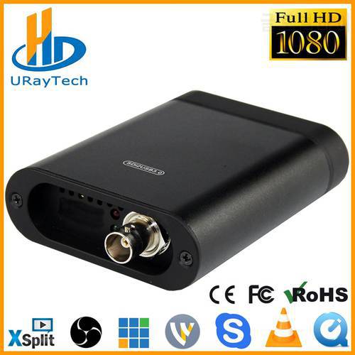 Full HD 1080P HD 3G SDI Capture Dongle USB3.0 Live Streaming Capture Card SDI To USB3.0 HD-SDI 3G-SDI Video Grabber