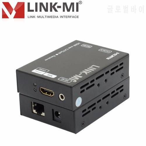 LINK-MI 60M HDMI Extender Over Single Cat5e/6 Cable 3D 1080p HD Video IR Extender