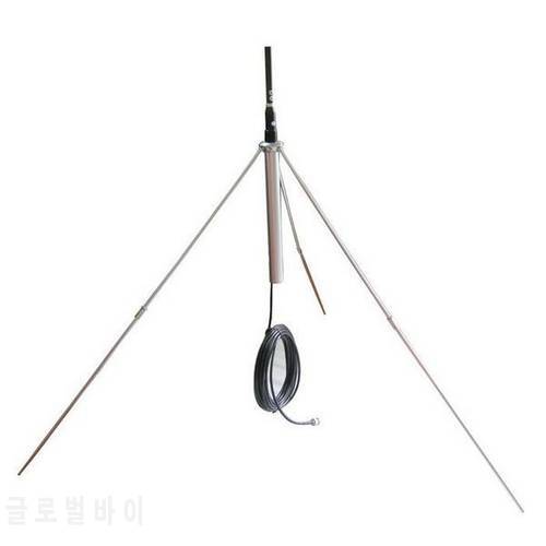FMUSER GP100 1/4 Wave GP Radio Antenna 87-108MHz BNC 8Meters Cable for FM Broadcast Transmitter