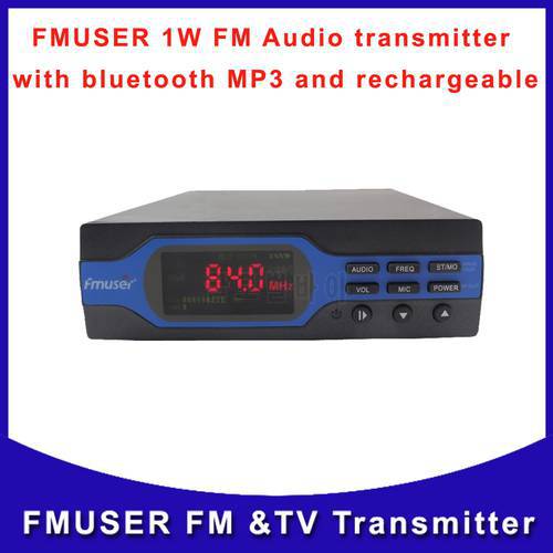 Fmuser FU-X01B 1W FM Radio Wrieless Broadcast Audio FM Transmitter MP3 for Car , Church