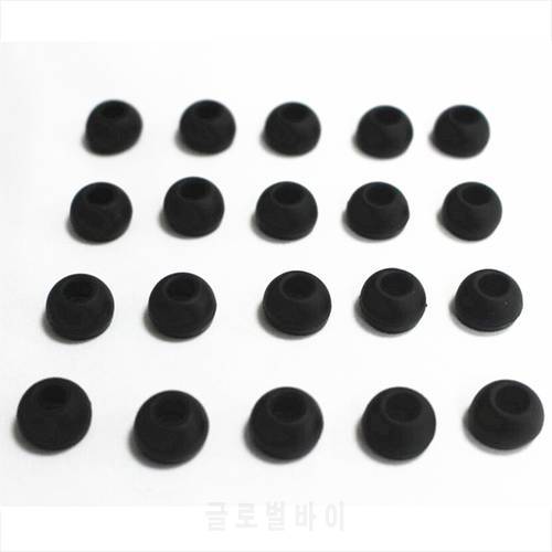 Linhuipad 1000pcs replacement earbud silicone ear tips earphone covers universal rubber tips 4 colors available free shiping