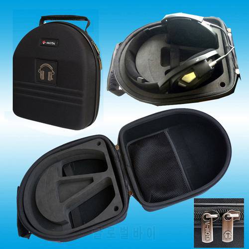 V-MOTA TDD Headphone carry case boxs For Sennheiser HD800 Silver HD8 DJ HD6 HD820 HD650 HD630VB GAME ZERO headphone(suitcase)