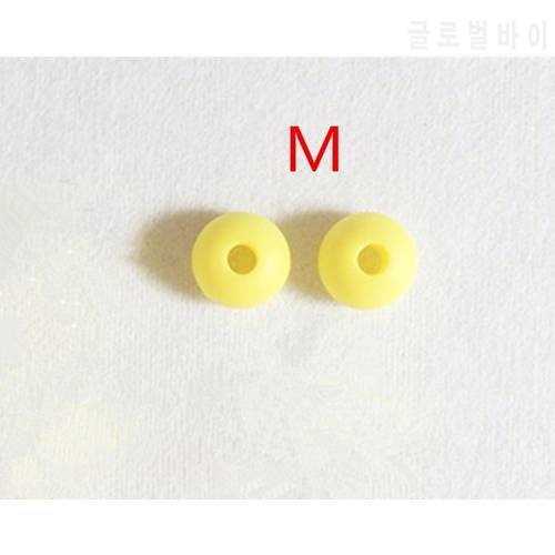 1 Pair Silicone Replacement Ear Tips Buds In-Ear Earbuds Eartips Repair Parts for Jabra Sport Pulse Bluetooth Earphones