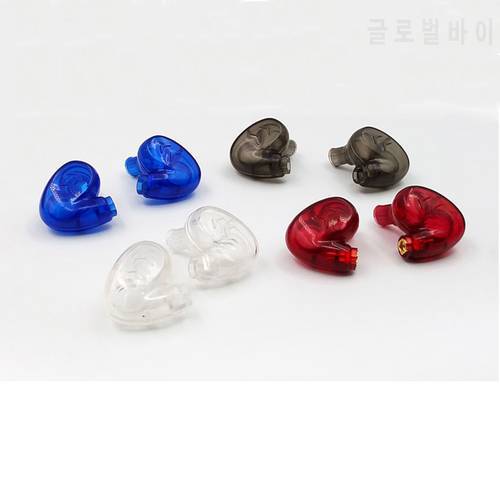 10 pcs Diy Earphone shell for Double unit 7mm 8mm headphone shell diy headset accessories (not contain speaker unit)
