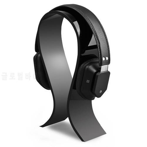Acrylic Headphone Stand Gaming Headset Holder / Hanger - Black
