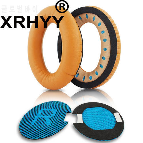 XRHYY Brown Replacement Earpad Ear Pad Cushions For Bose QC 2 QC2 15 QC15 25 QC25 Ae2 Ae2i Ae2w Headphone
