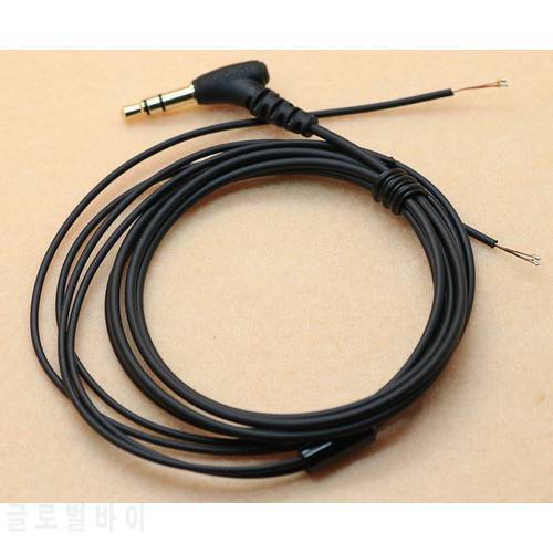 Diy earphones wire quality elastic earphones line beautiful 3.5mm plug stick