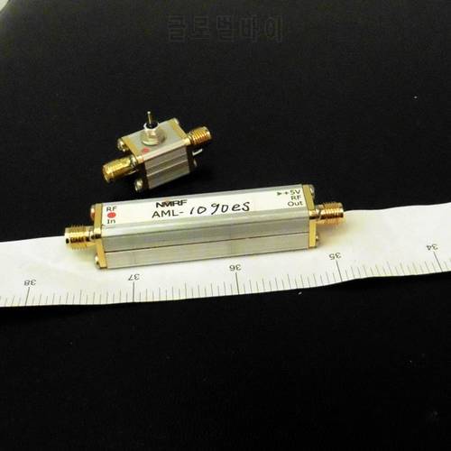 NEW 1PC 1090MHz ADS-B Low Noise, High Gain Amplifier LNA Coaxial Feeder Built-in Dual SAW