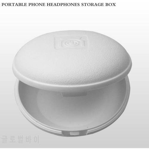 mini Lightweight Slim large space Phone memory Card earbuds Protection Pack protective TPE case earphone portable storage box