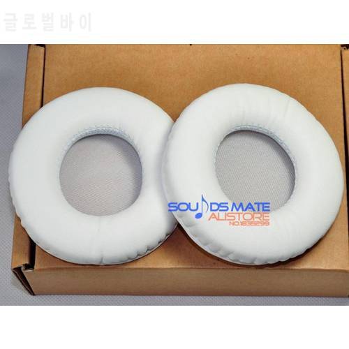 Genuine Leather Soft Thick White Cushion Foam Ear Pads For JBL S700 S500 Over Ear Headphone