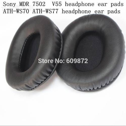 Linhuipad Replacement ear cup protein ear pads cushion suit for ATH WS70 WS77 headphones 1 pair/lot