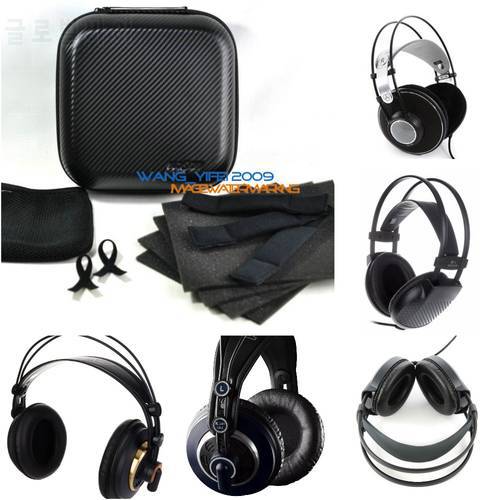 Hard Carrying Case Bag Travel Box For AKG K240 K242 K271 K272 K141 K142 K121 MKII K99 K77 K44 Headphone Headset L Size