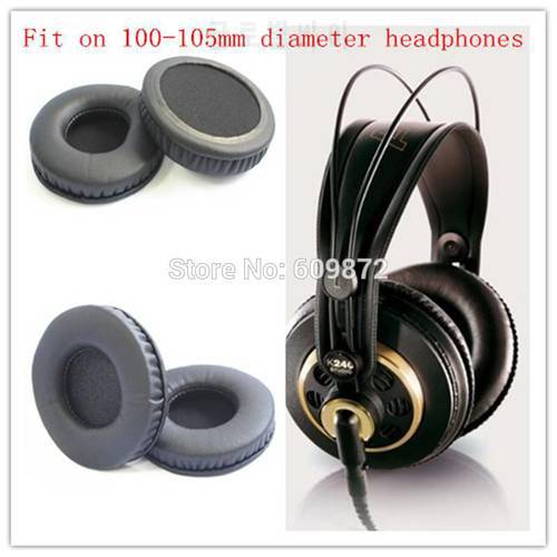 Linhuipad 100-105mm Protein Ear Cushions headphone leather earpads for Beyerdynamic dt880 dt860 dt990 dt770 2pcs/lot
