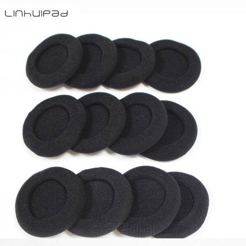 Linhuipad 55mm Headset Foam Ear Cushions headphone Earpads for MDR-G62 BT620S BT520 20pcs /lot